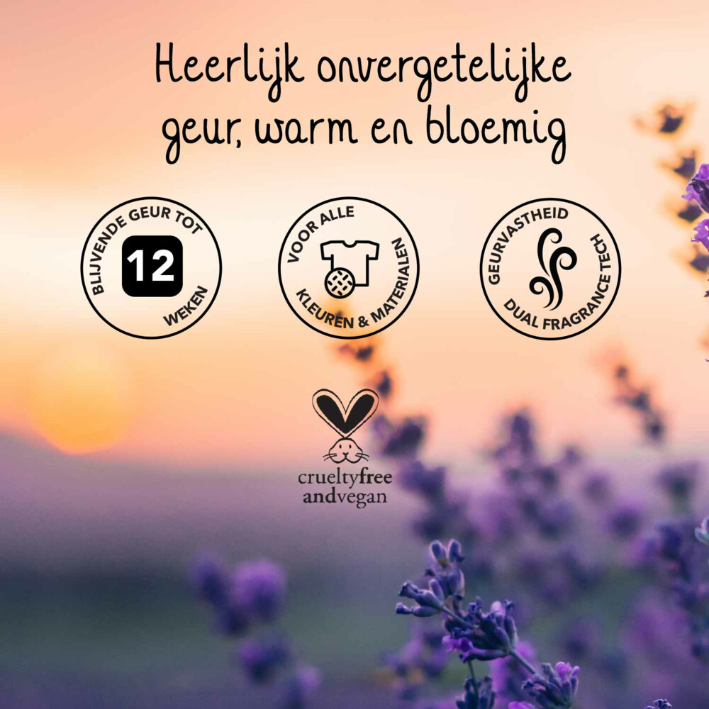 Cosmeau Geurbooster 25 Wasbeurten Lavendel250 gr