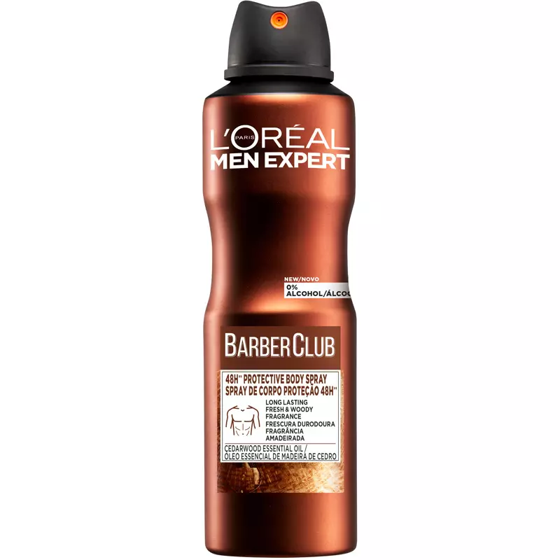 L'Oréal Paris Men Expert BarberClub 48H Protective Bodyspray 150 ml