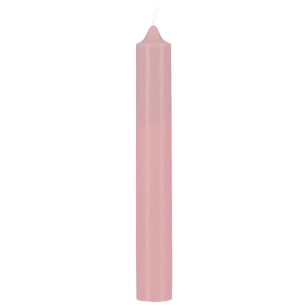 BOUGIE BATON HUGO ROSE H.16CM X10 PIECES
