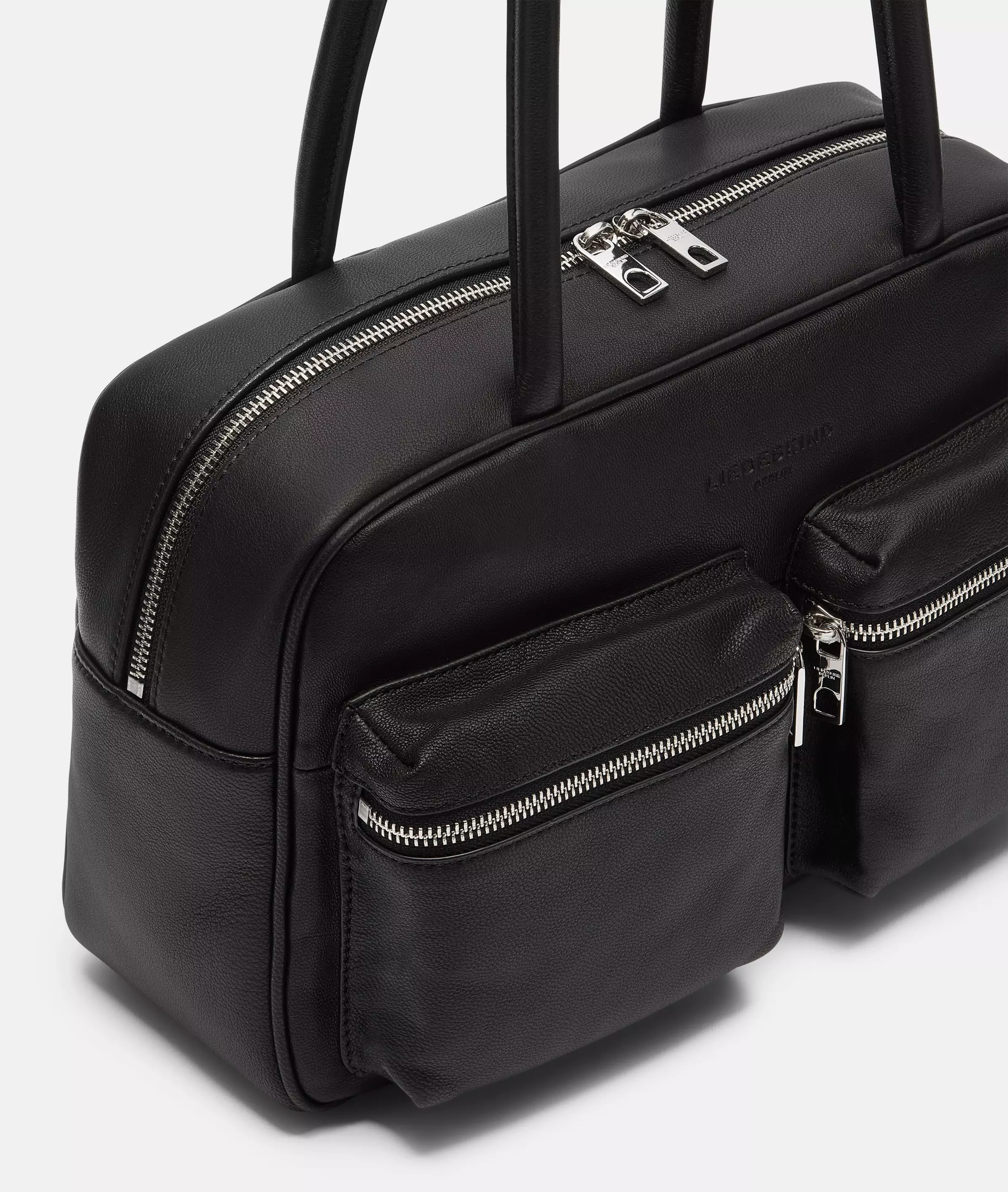 Jil Satchel M Medium-sized goat leather bag