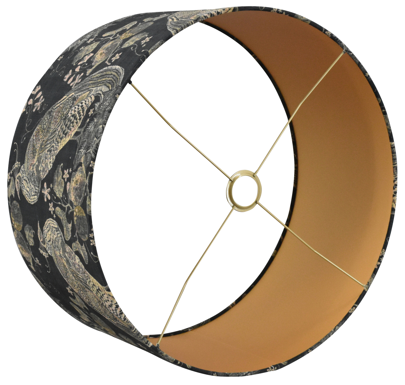 Lampenkap Charly staand bronze 50x50x25cm