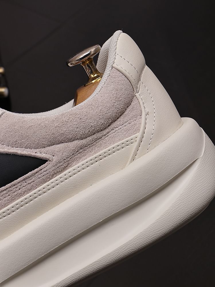 Mr Ozera - Platformsneakers met panelen