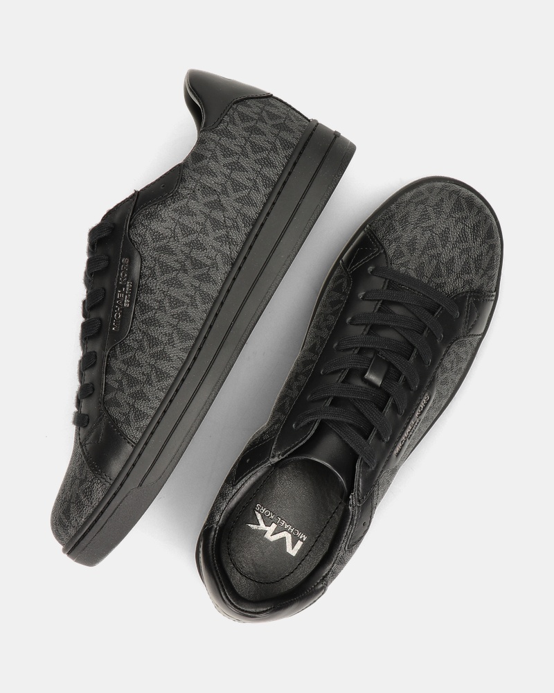 Michael Kors Keating Lace Up Lage sneakers  - zwart