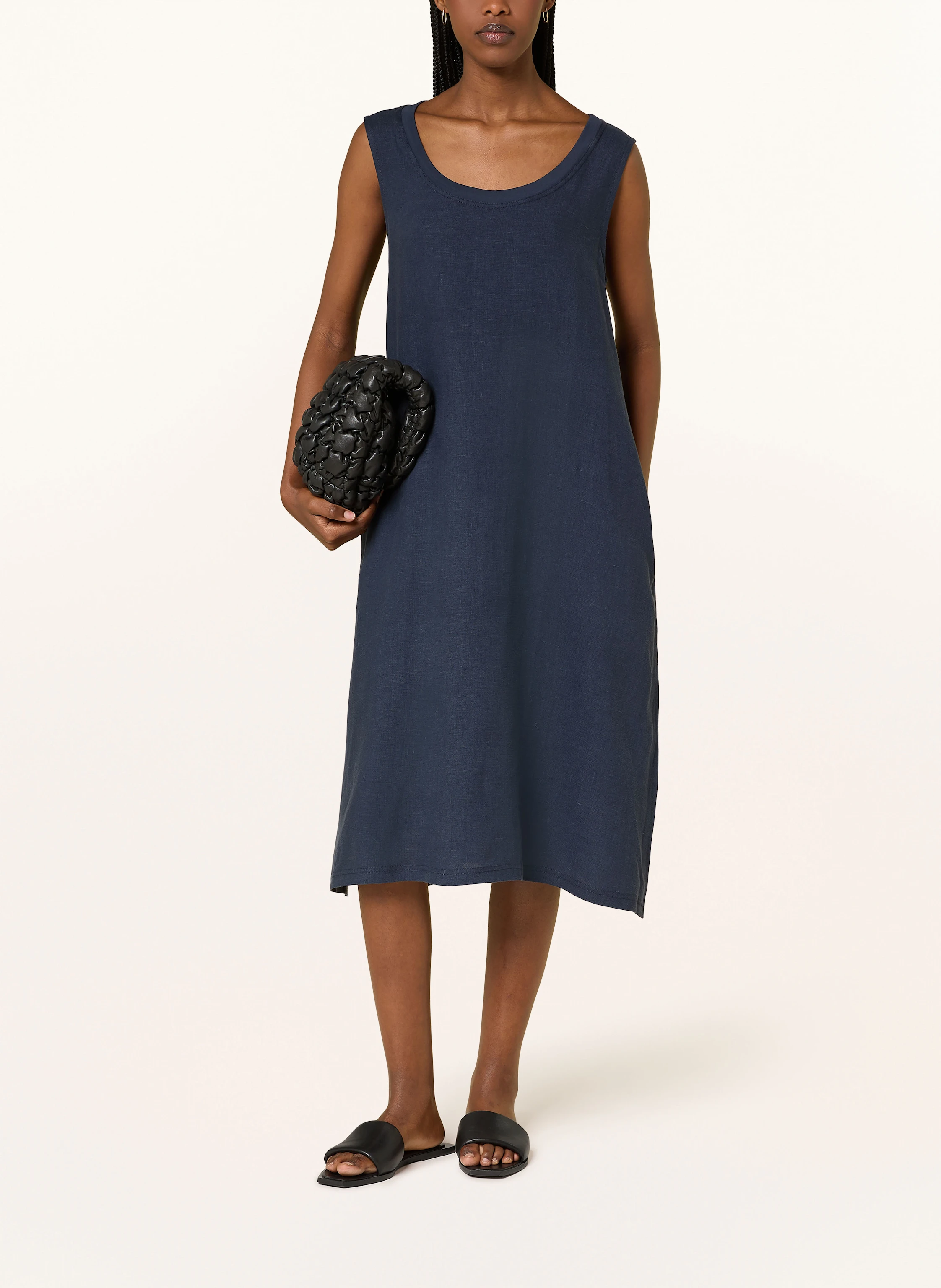darling harbour Kleid im Materialmix