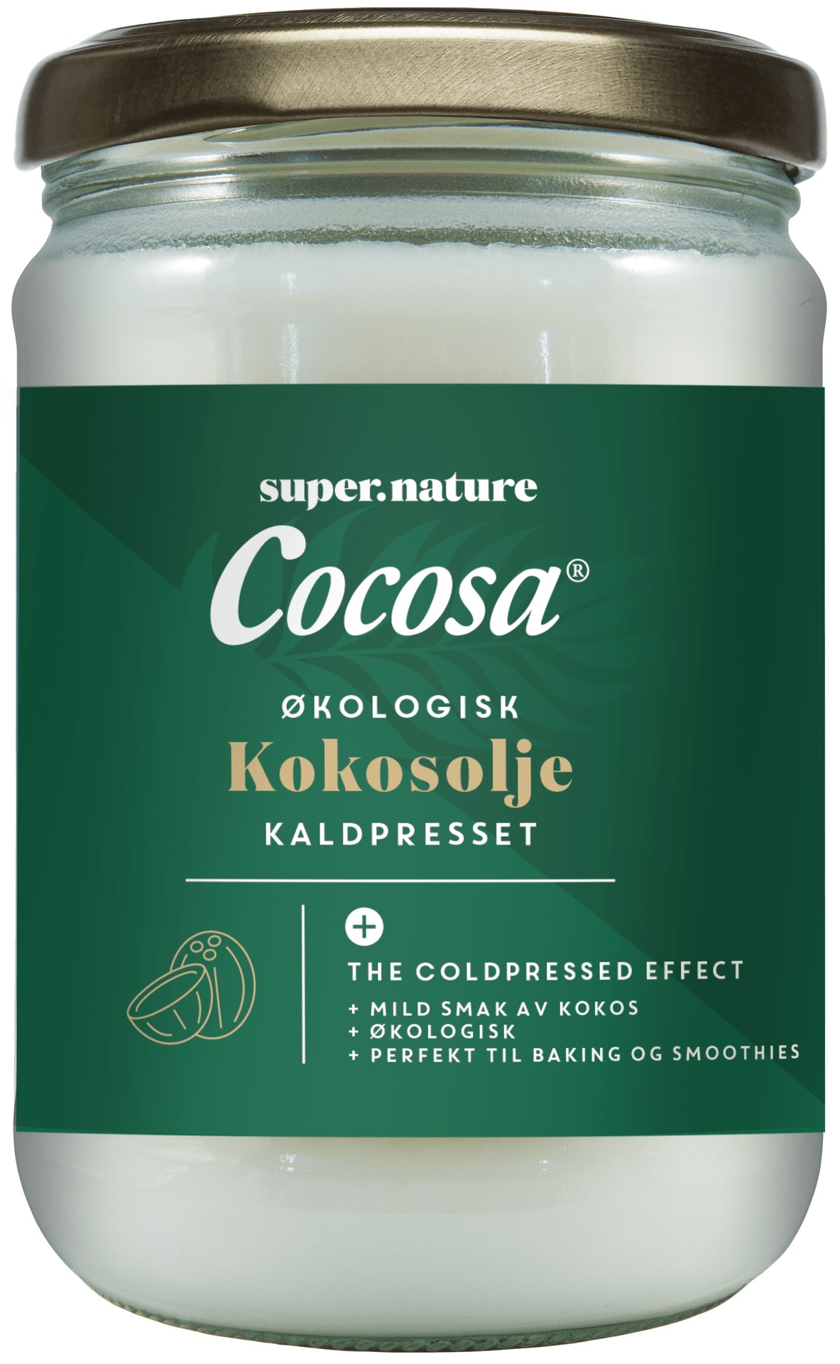 SN Cocosa Virgin Økologisk Kokosolje 480ml