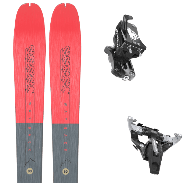 Pack ski de randonnée K2 WAYBACK 80 + Fix
