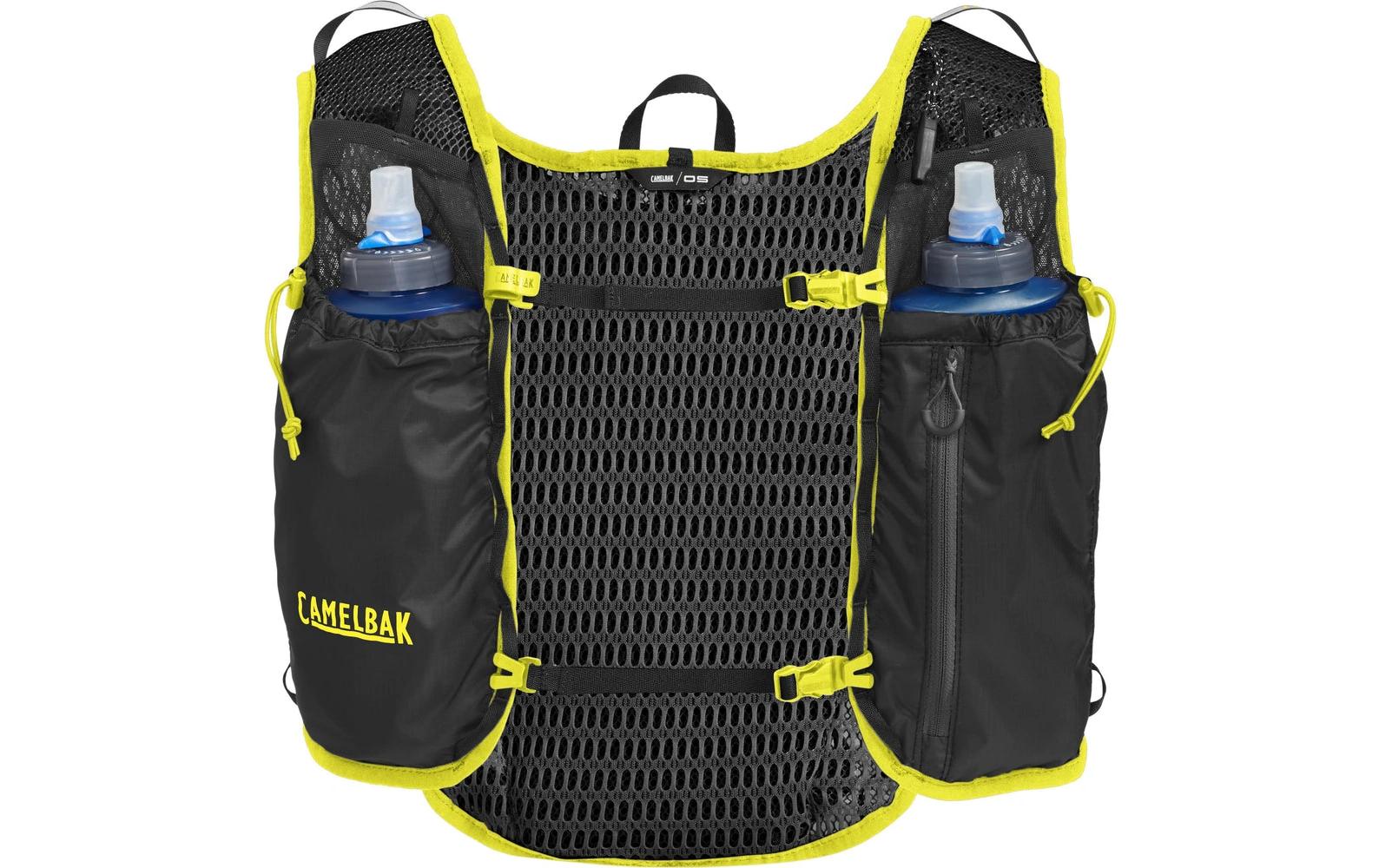 Trail Run Vest SchwarzLeichte Gewichtsweste für Abenteuerläufer
