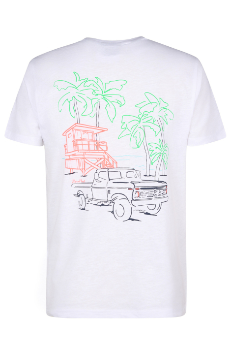 Petrol Industries witte heren t-shirt