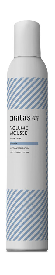 Matas Striber Volume Mousse Stærkt Hold Uden Parfume 400 ml