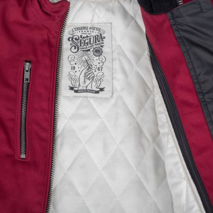 Blouson Segura LADY LEYTON - Rouge