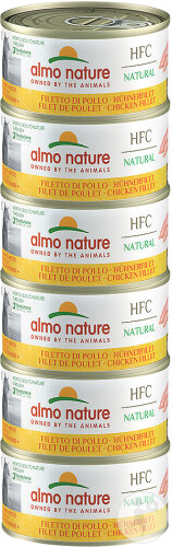 Almo Nature HFC Cats Natural Filet De Poulet MegaPack 6x70g