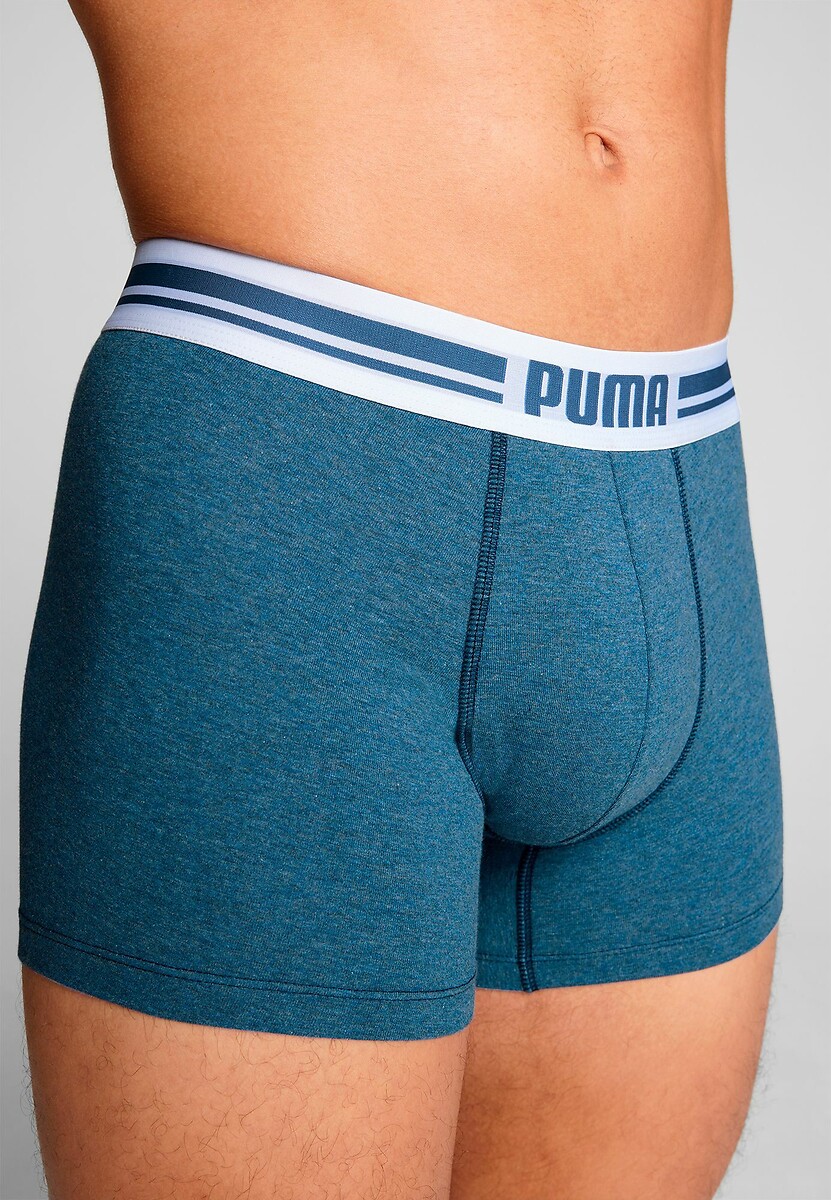 PUMA<br>Conjunto de 2 cuecas boxer com o logotipo Everyday