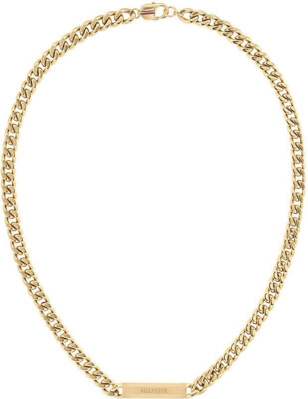 Tommy Hilfiger - Schakelketting - Geelgouden - Roestvrijstaal - 60,1 mm