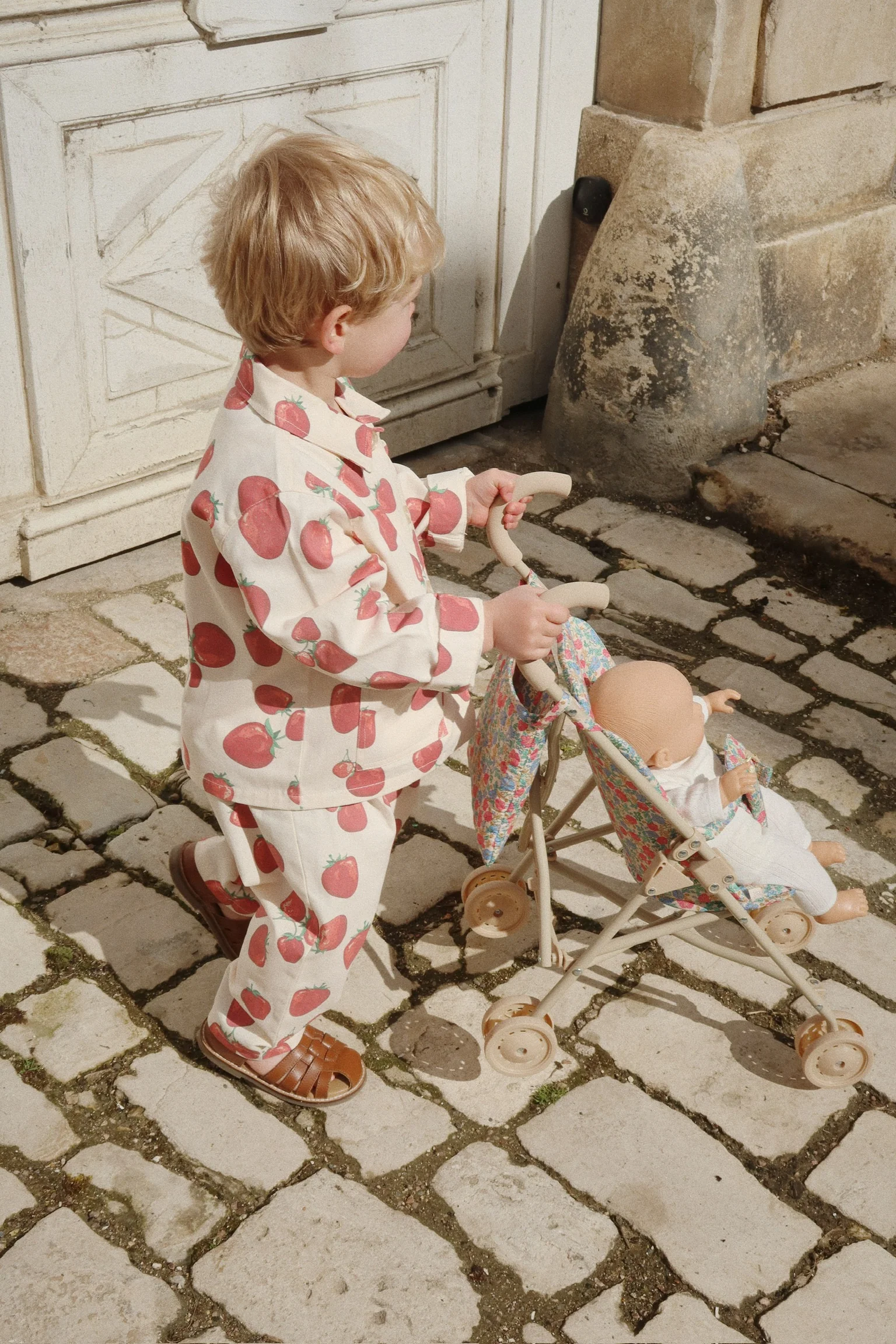 Fen bukser - fragola - 12M