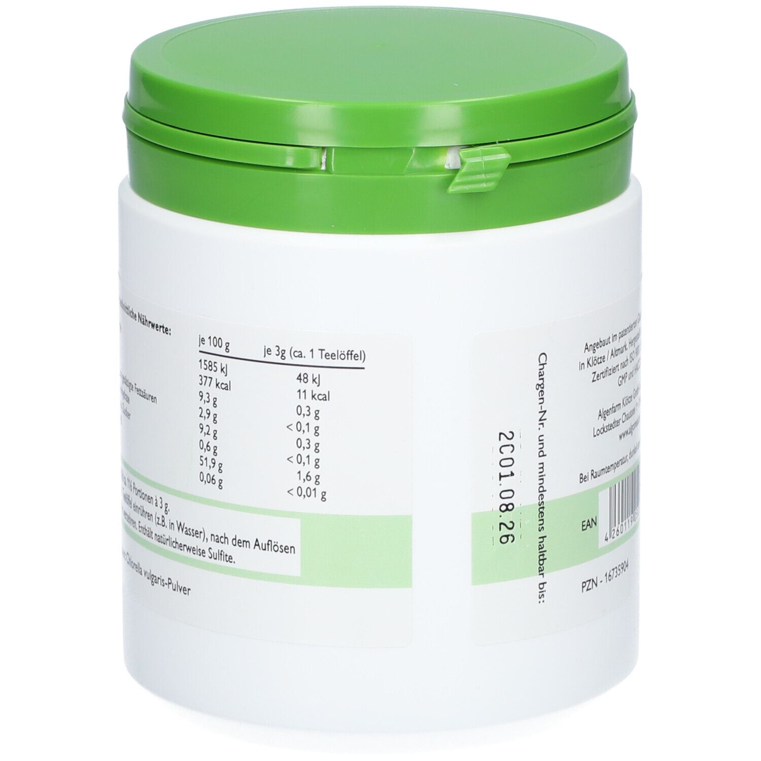 ALGOMED® Chlorella Pulver