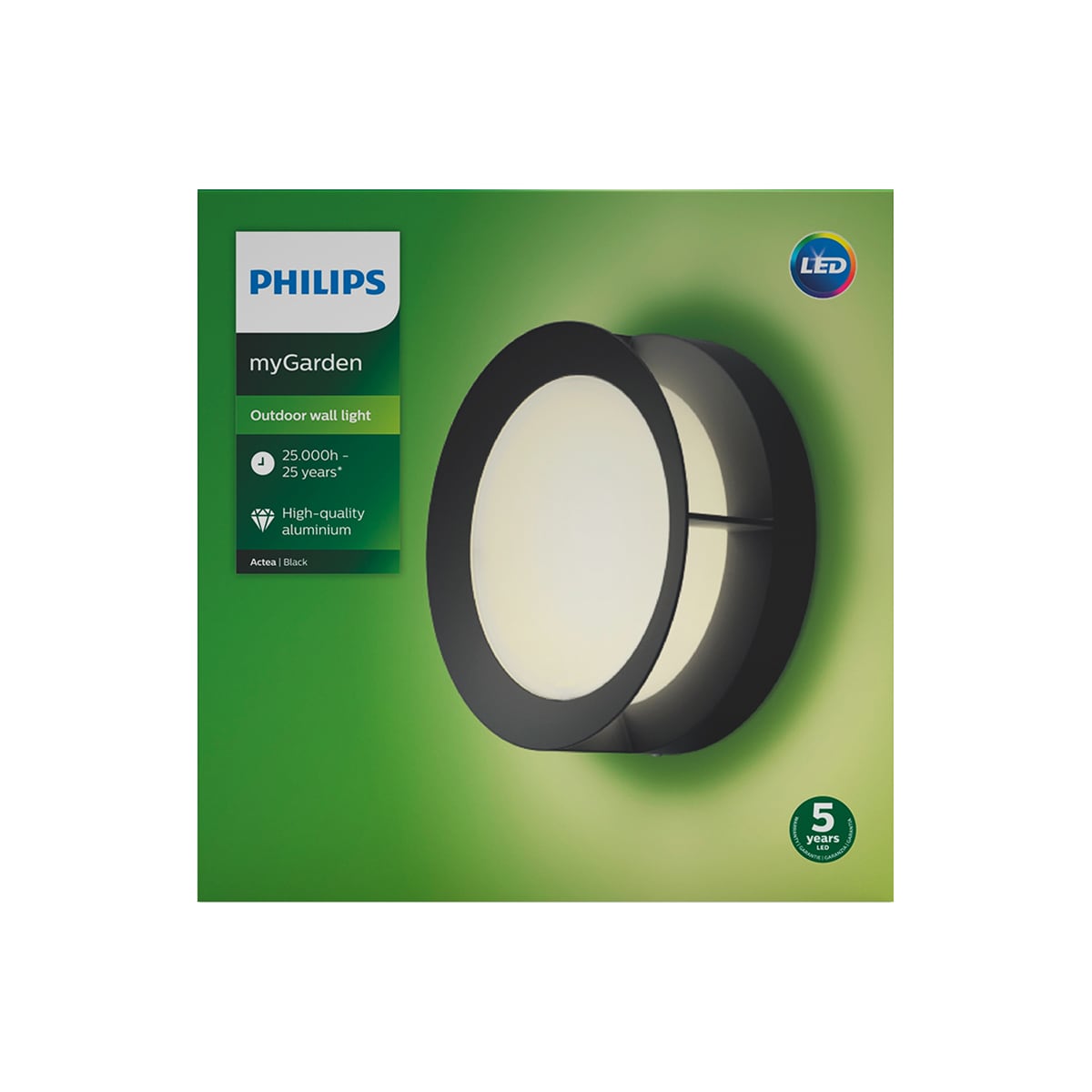 Philips Actea vegglampe 12W