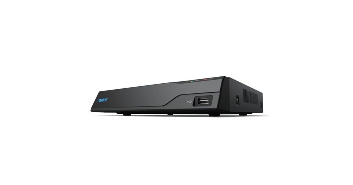 ReolinkNVS8-NHD, 8-kanaals 12MP PoE NVR netwerk video recorder  (Zwart, HDD niet inbegrepen)
