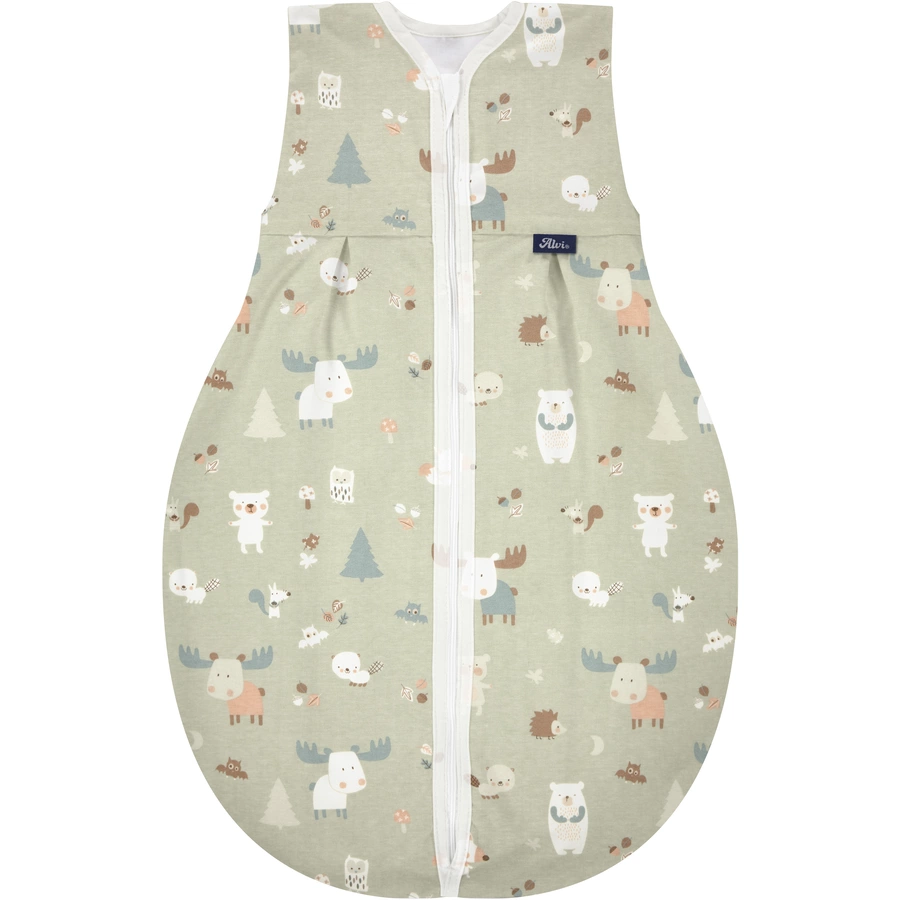 Alvi® Kugelschlafsack Molton - Baby Forest
