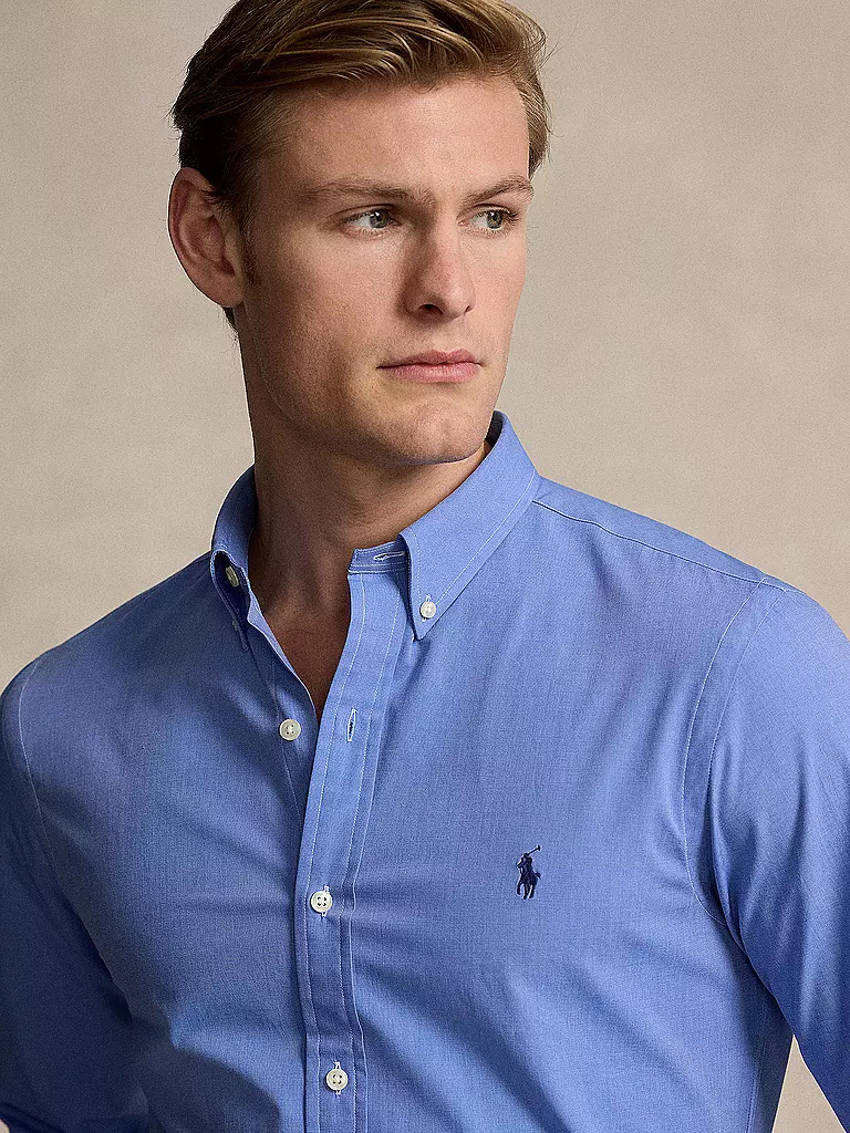 POLO RALPH LAUREN Hemd Slim Fit hellblau