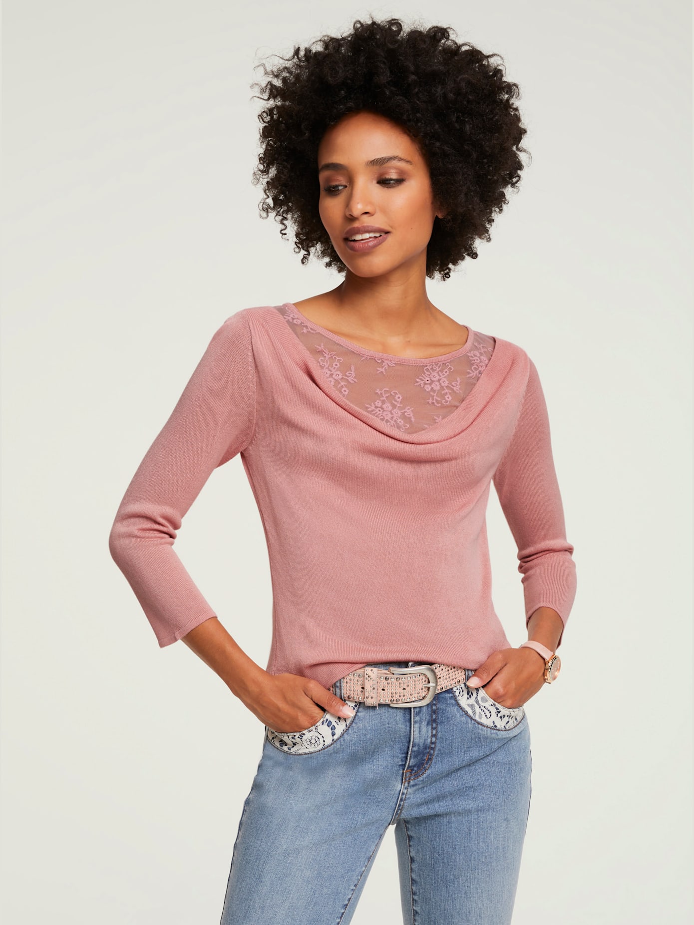 Pull joli look 2 en 1