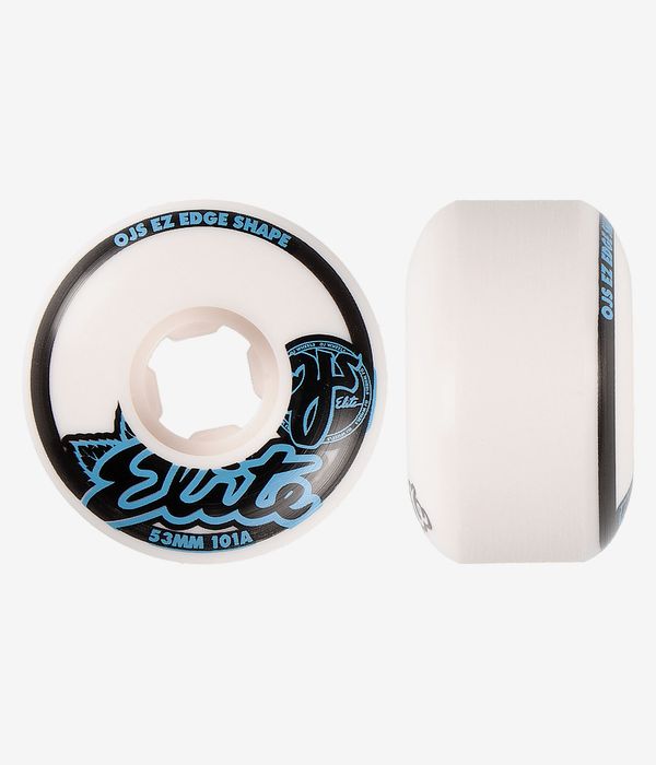 OJ Elite EZ Edge II Rollen (white) 53mm 101A 4er Pack
