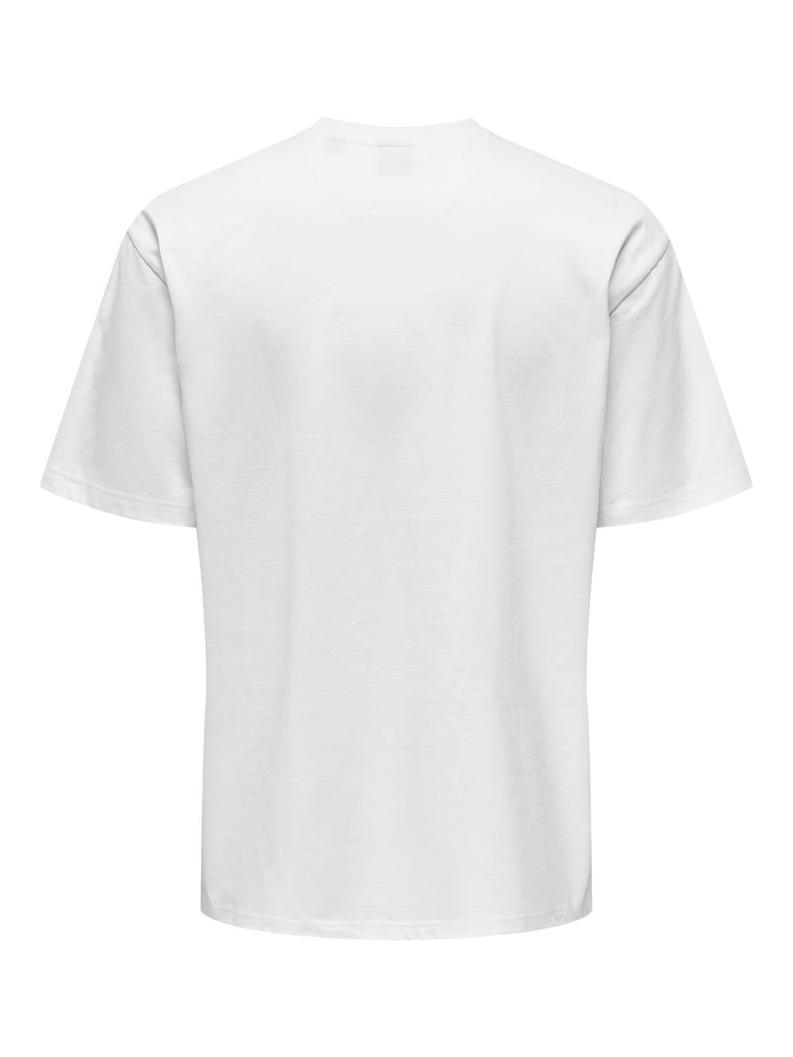 ONSFRED T-shirt Bright White