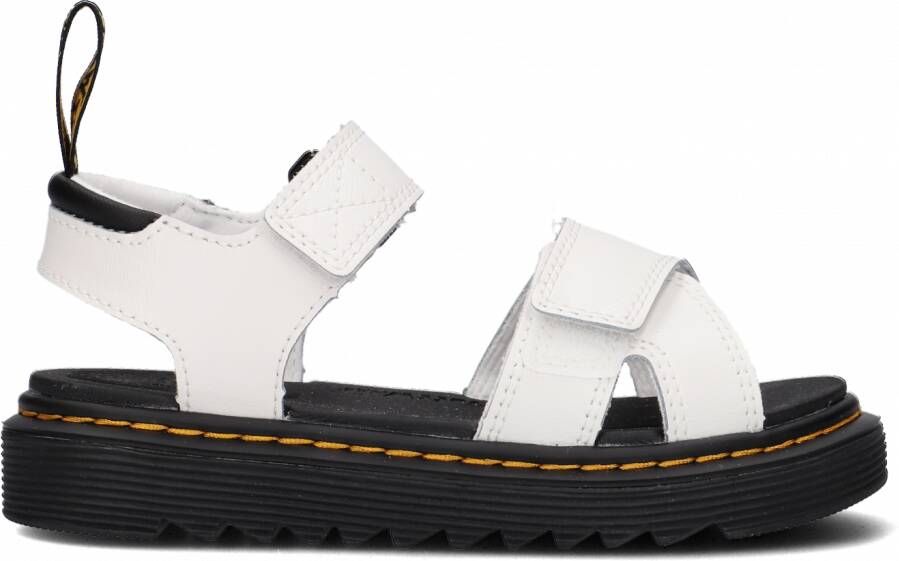 Dr. Martens VOSS II leren sandalen wit Leer Effen 36