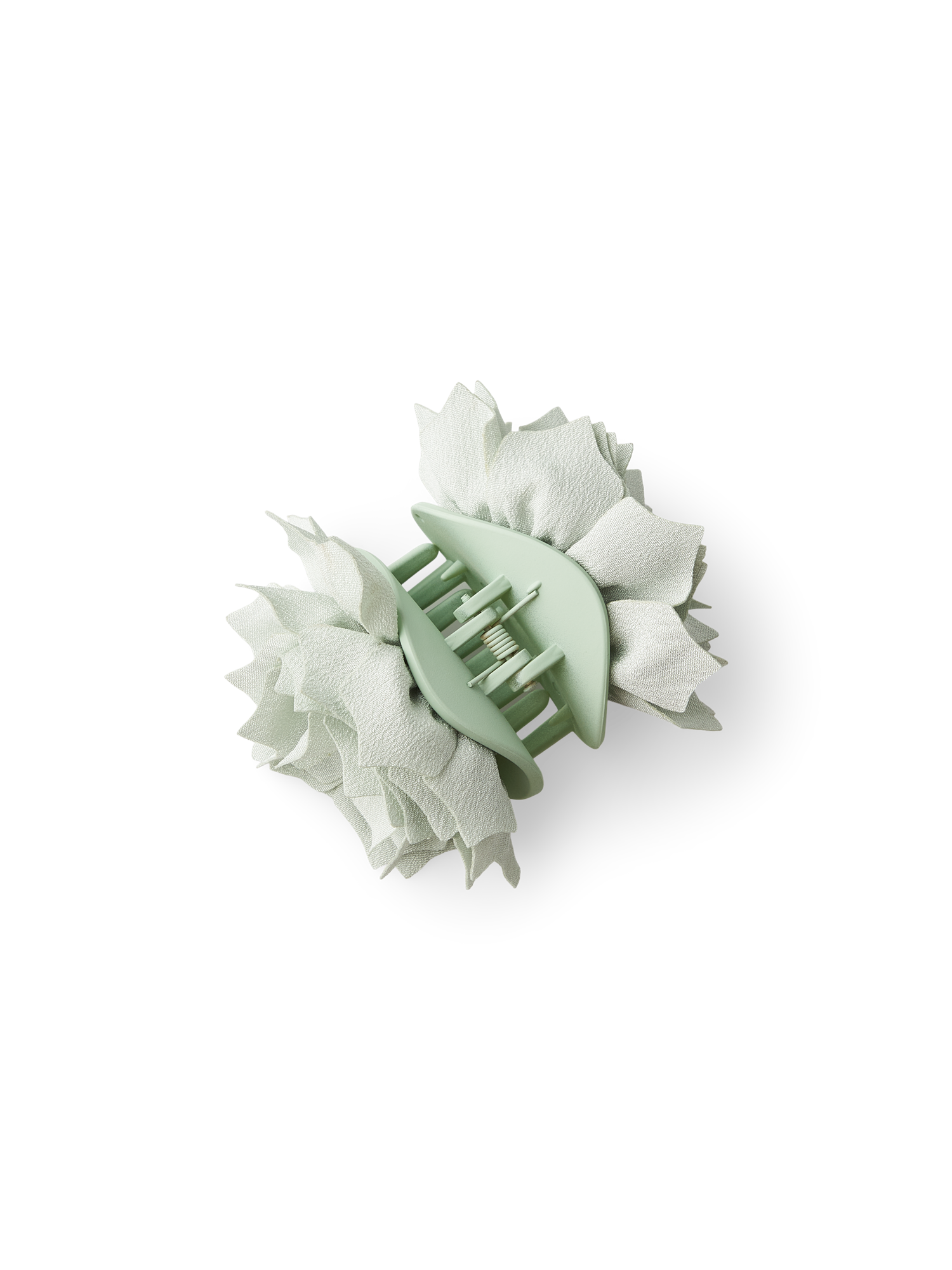 Hårspænde | Metal. | Moss Green