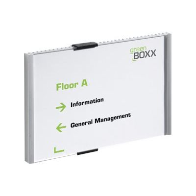 Durable Info Sign - Plaque de porte personnalisable - A5 paysage