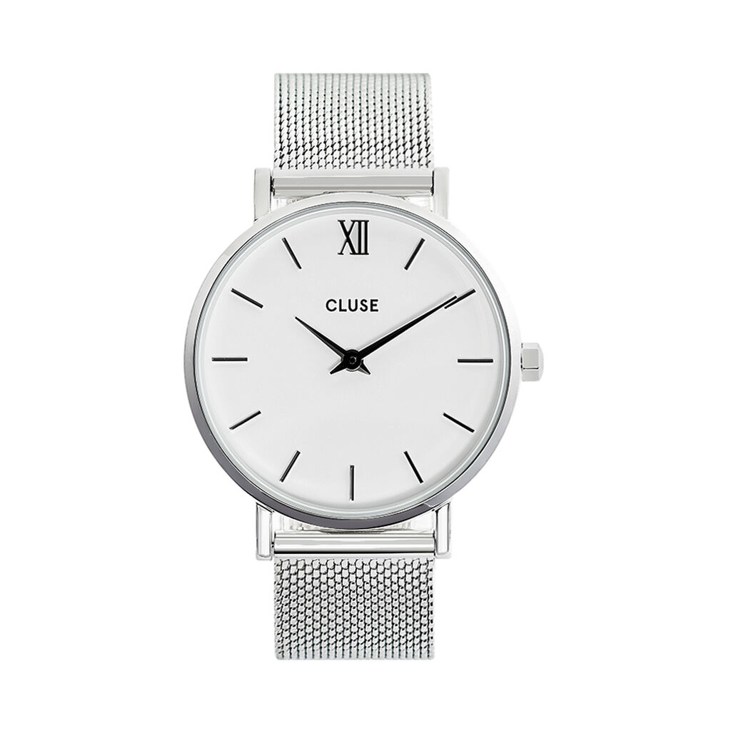 Montre Cluse Minuit Blanc