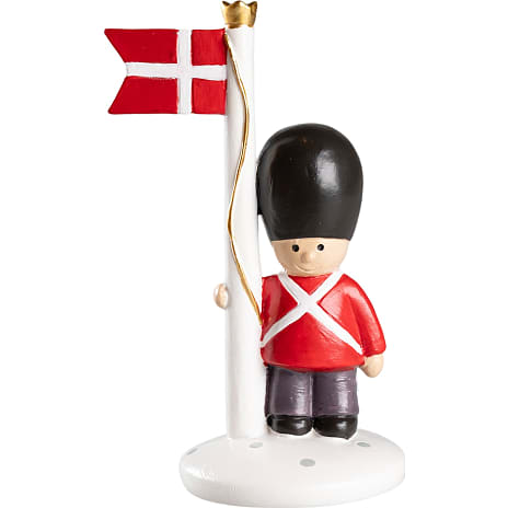 Soldat med flag H:12,7 cm - Dannebrog
