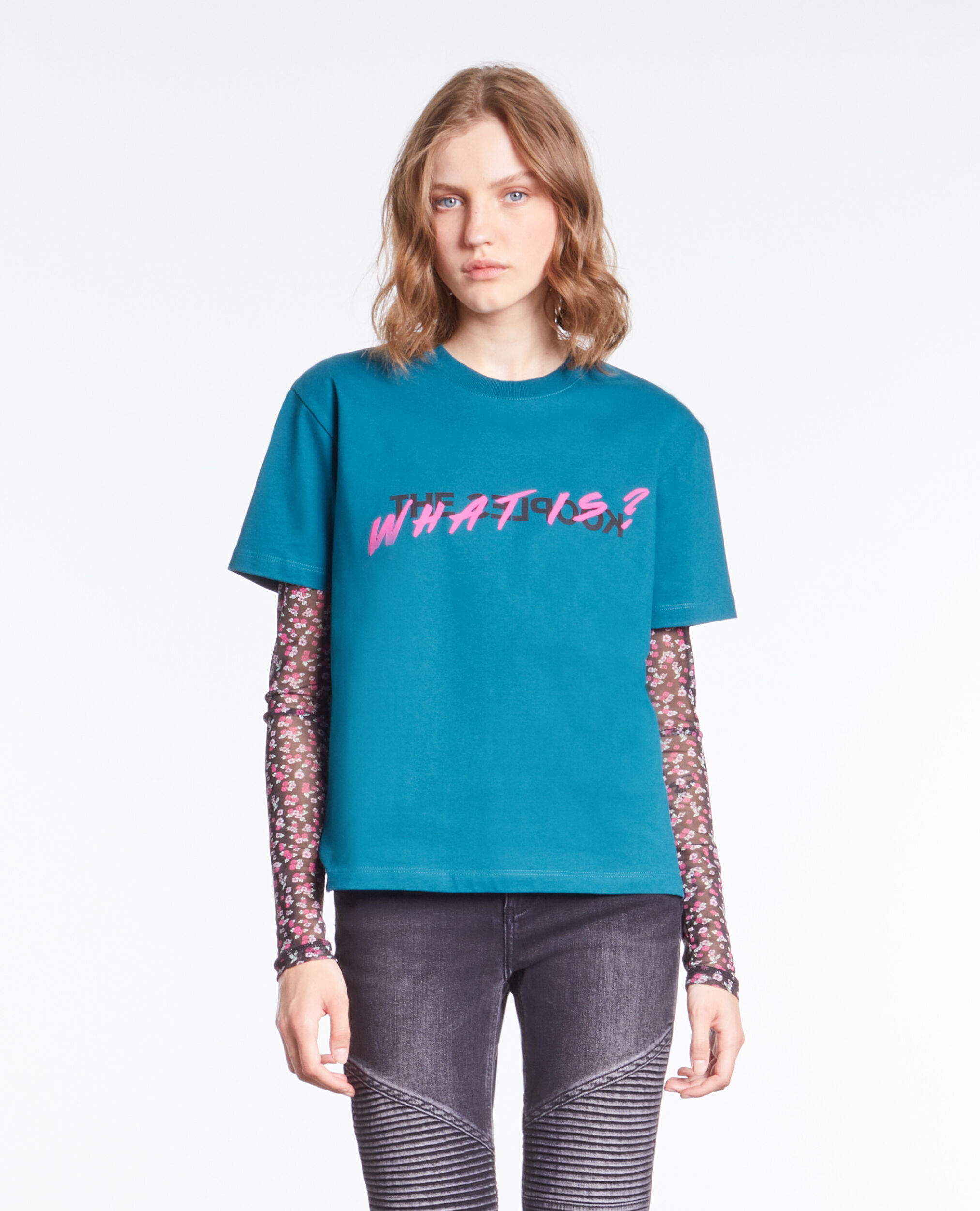 T-shirt What is bleu