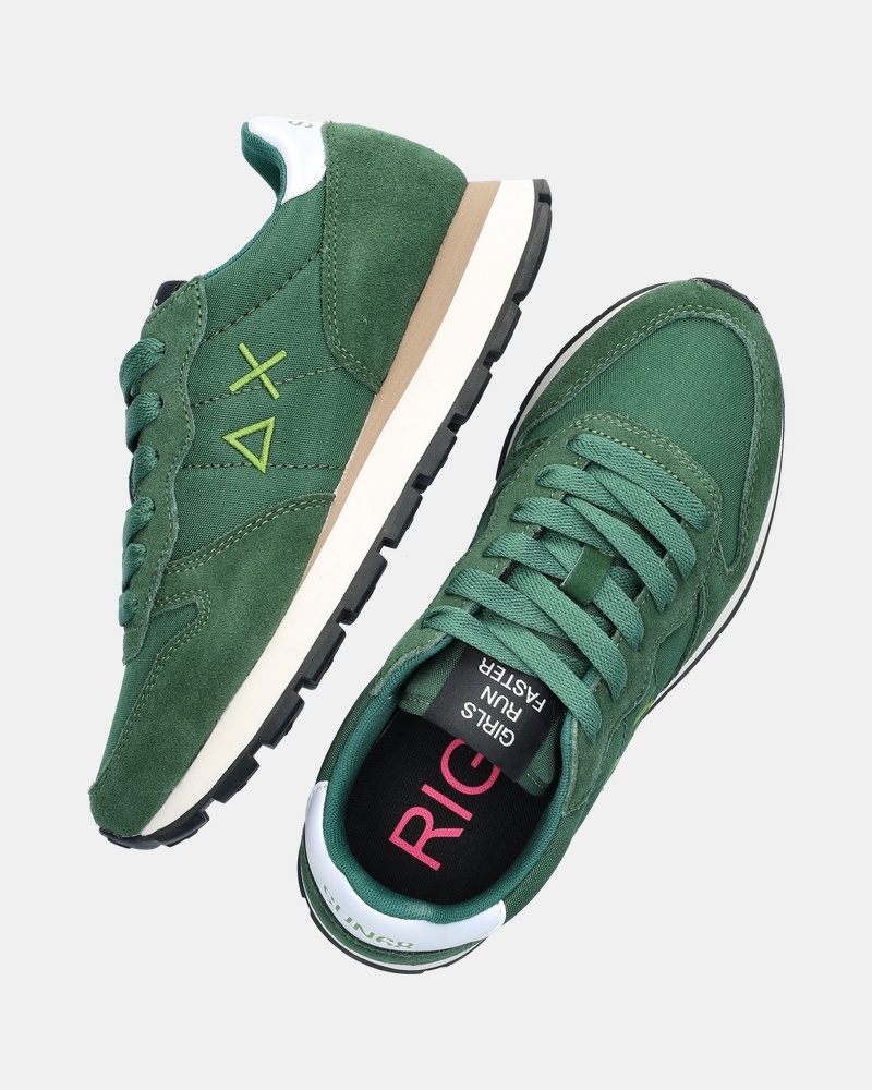 Sun 68 Ally Solid Lage sneakers  - groen