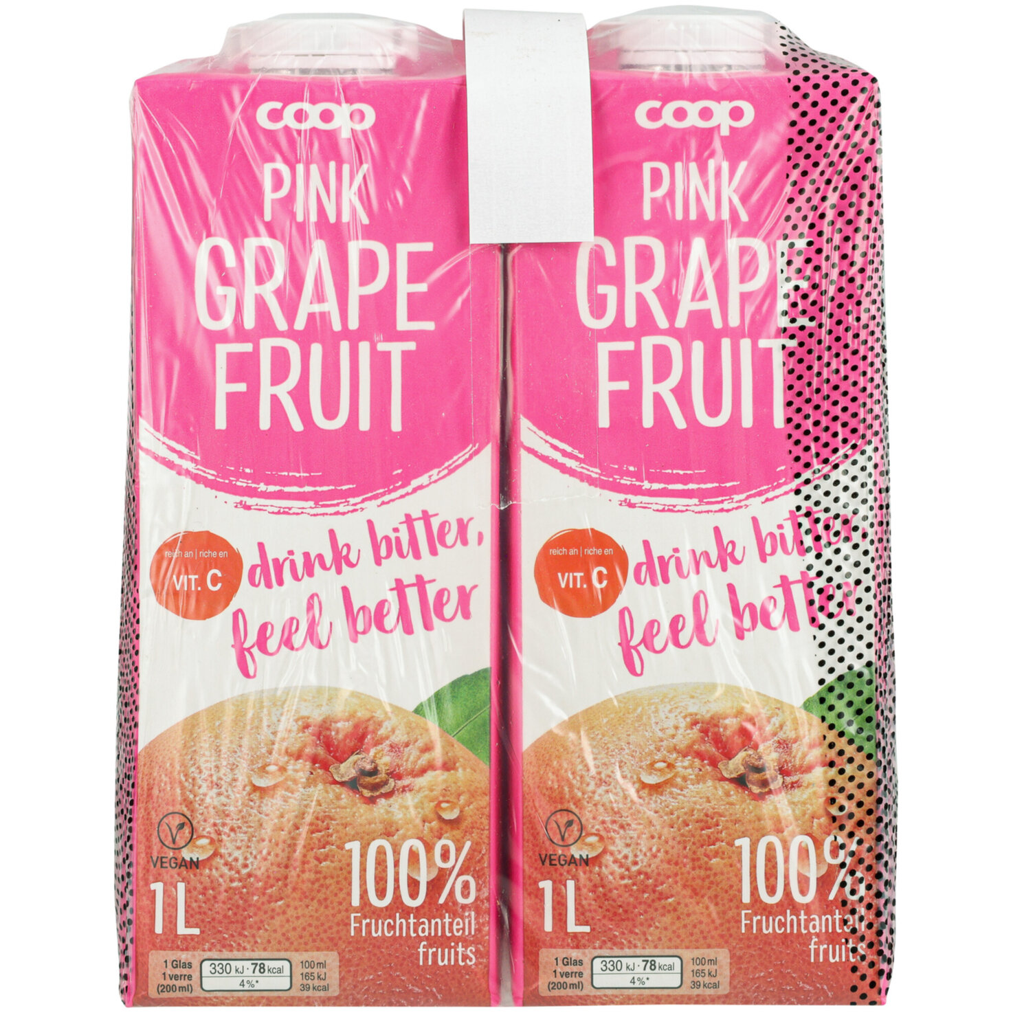 Grapefruitsaft pink 4x1l
