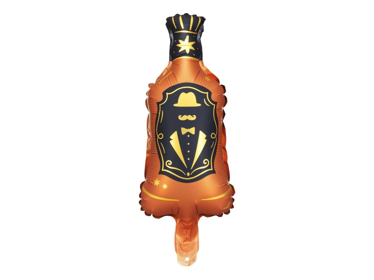 Whiskey Fles Helium Ballon Leeg 12cm