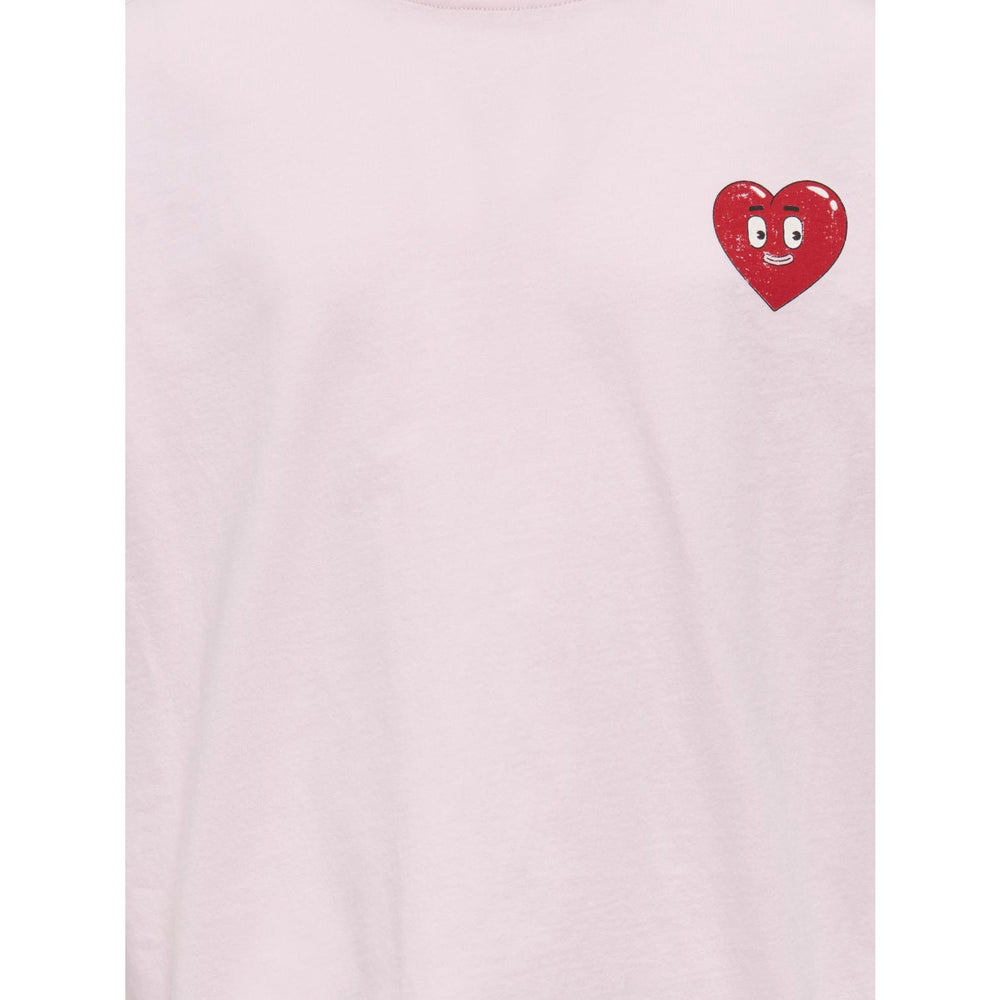 Køb kids ONLY Barely Pink Heart Kogeros Life S/S Loose Print Top Jrs