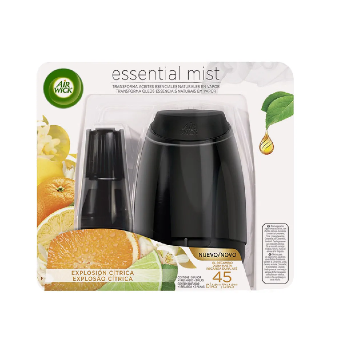 Diffuseur Air Wick Essential Mist Agrumes