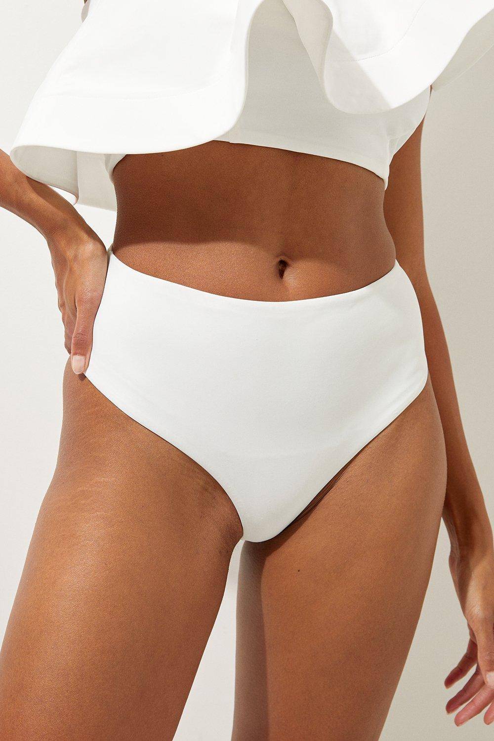 KarenMillen Bas Bikini à Taille Haute