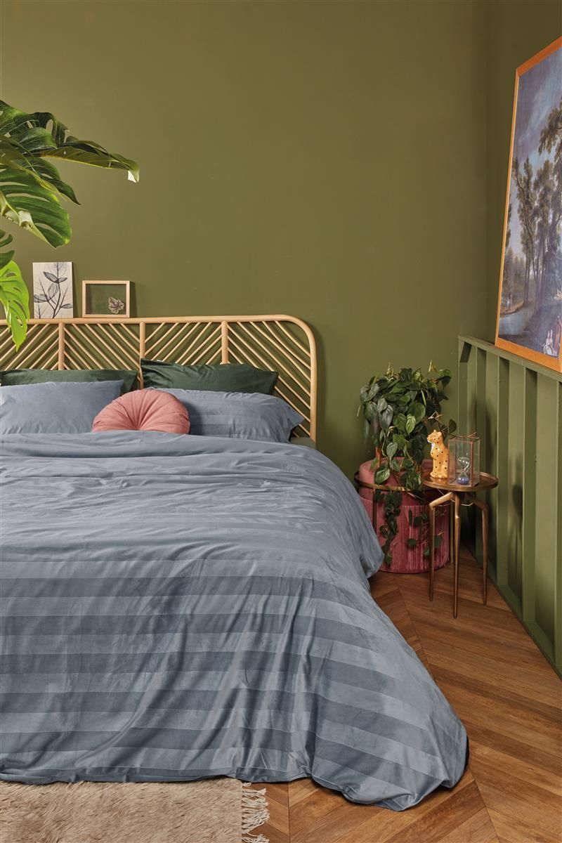 Bettwäsche Samt SOFT SHINE 135x200 cm, mit 1 Kissen