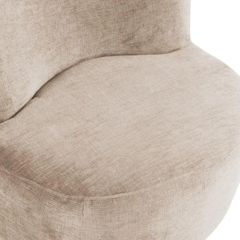 Fauteuil Marc - Stof Beige
