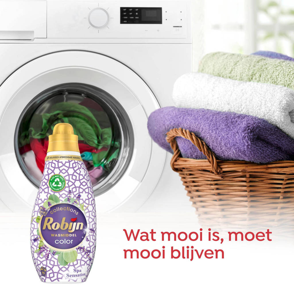 Goedvloeibaar wasmiddel Color Spa Sensation - 8 x 19 wasbeurten - 152 wasbeurten