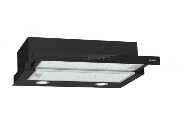Gorenje TH64E3BG, 350 m³/t, Aftræk/Recirkulerende, E, A, B, 67 dB