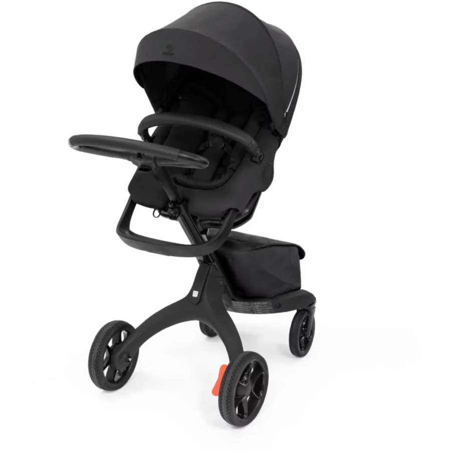 STOKKE® Kombikinderwagen Xplory® X inklusive Tragewanne Rich Black