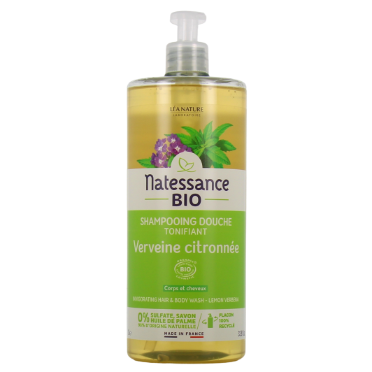 Shampooing douche Verveine citronnée de Provence Natessance