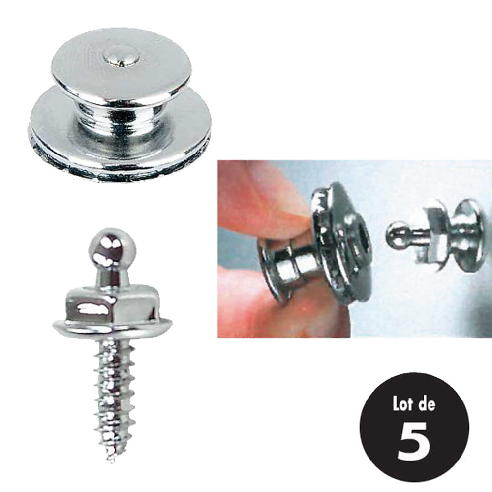Set 5 Pressions TENAX mâle et femelle