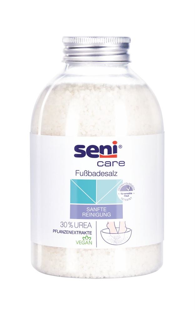 Seni Care Fussbadesalz mit 30% Urea Ds 400 g