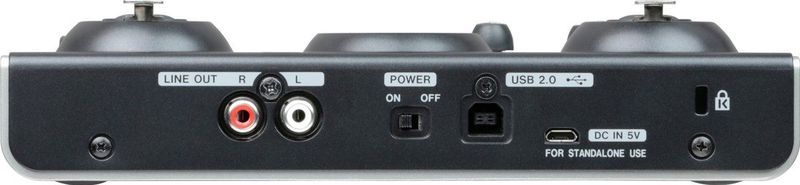 Audio Interface - 2 Ingangen - USB - Zwart - 24 Bit - 96 kHz