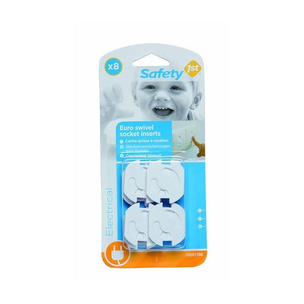 Safety 1st Protetores de Tomadas de Rotação 8 un.