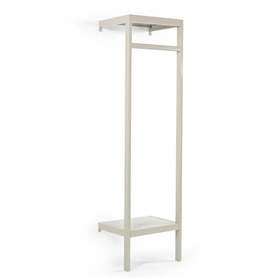 Kapstok Beige Metaal - 50x40x185cm - Manoué