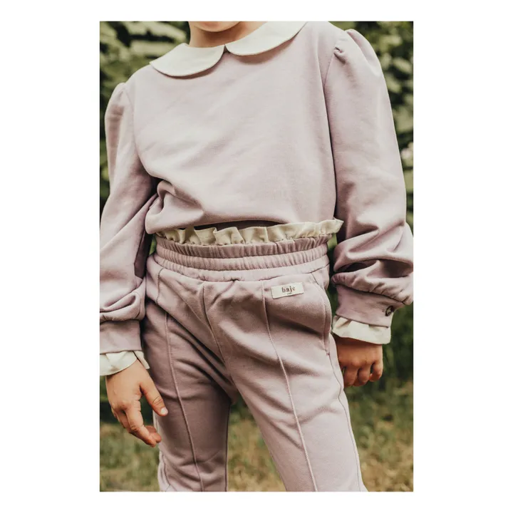 Baje Studio Jogger Droit Wolvi | Lilas